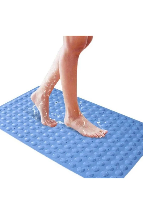 Yıldızhane Silikon Vantuzlu Banyo Duş Kaydırmaz Paspas Duşakabin Paspası. Ayak Kaydırmaz 40x80cm ürün görseli 1