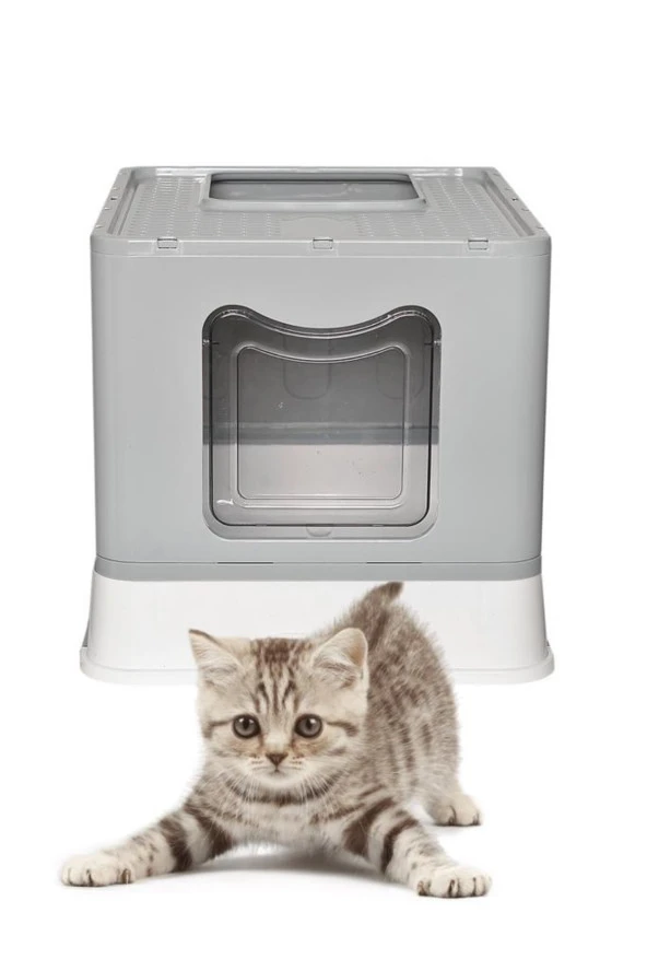 Yıldızhane Xxl Çekmeceli Katlanabilir Kedi Tuvaleti ( Ön Kapak Içeri Ve Dışarı Hareket Eder ) ürün görseli 1