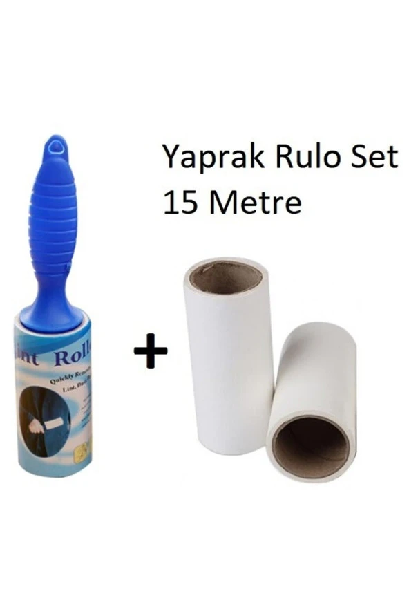 Yıldızhane Evcil Hayvan Tüy Alma Yaprak Rulo 5 Metre 2 Yedekli Set ürün görseli 1