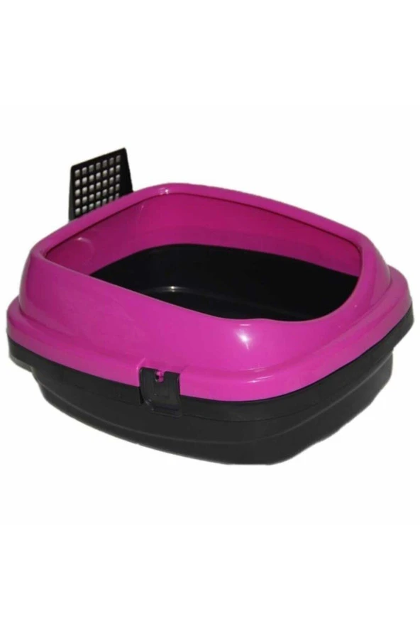 Pet Style Petstyle Comfort Kürekli Kedi Tuvaleti 49.5x40x22 cm Pembe ürün görseli 1