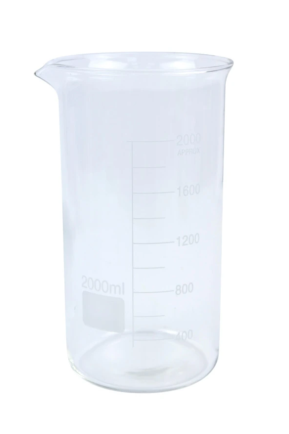 BEHERGLAS (2000 ml. Cam) UZUN FORM ürün görseli 1