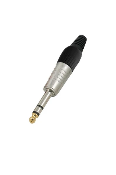 Hepa Merz SFC-S63 6.35MM Stereo Jak Gitar Jack (Erkek jak) ürün görseli 1
