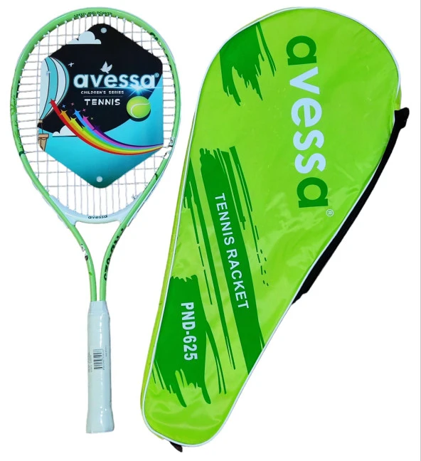 Avessa Pnd-625Y Panda Desenli Tenis Raketi Yeşil ürün görseli 1