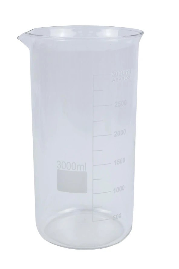 BEHERGLAS (3000 ml. Cam) UZUN FORM ürün görseli 1