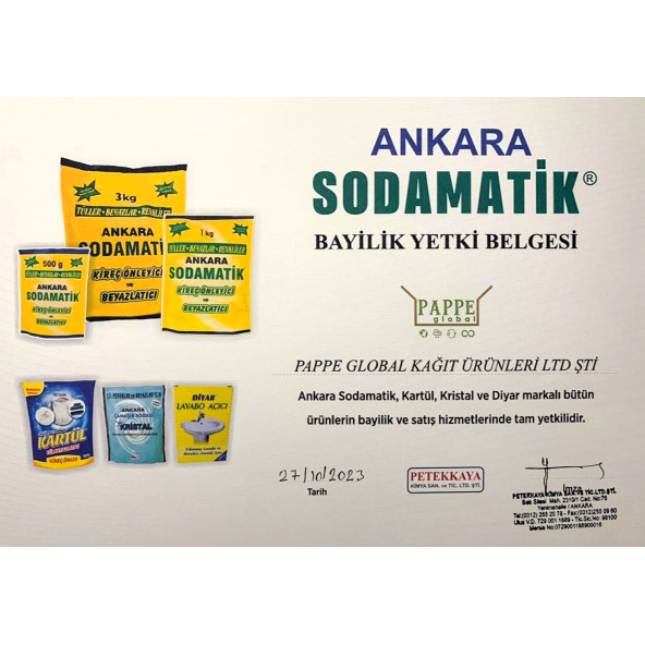ANKARA SODAMATİK (500 Gr x 3 Adet) - Resim 4