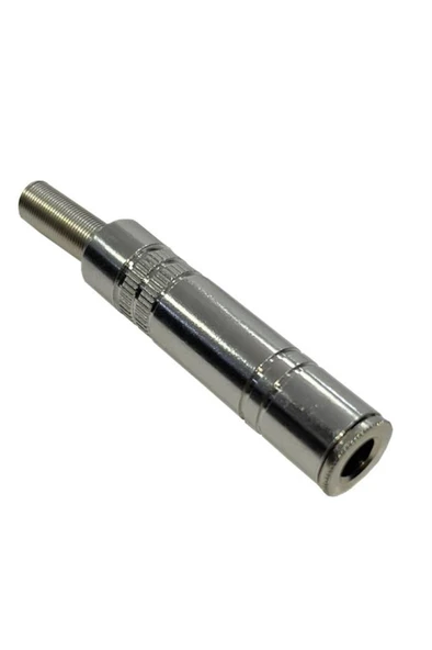 Hepa Merz SFC-FD63 Metal 6.35mm Dişi Jack (6.35mm Dişi Uzatma Jak) ürün görseli 1