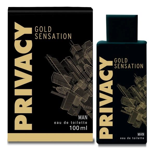 Privacy Gold Sensation Edt 100 ml Erkek Parfümü ürün görseli 1