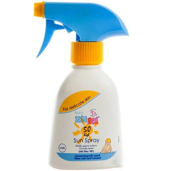 Sebamed Baby Çok Yönlü Güneş Koruma Spreyi 50 Faktör 200 Ml Hassas ürün görseli 1