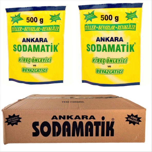 ANKARA SODAMATİK (500 Gr KOLİ) ürün görseli 1