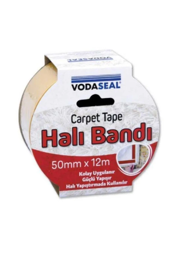 Vodaseal Beyaz Halı Bandı 50mmx12mt ürün görseli 1