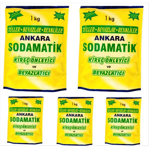 ANKARA SODAMATİK (1 Kg x 5 Adet) ürün görseli 1