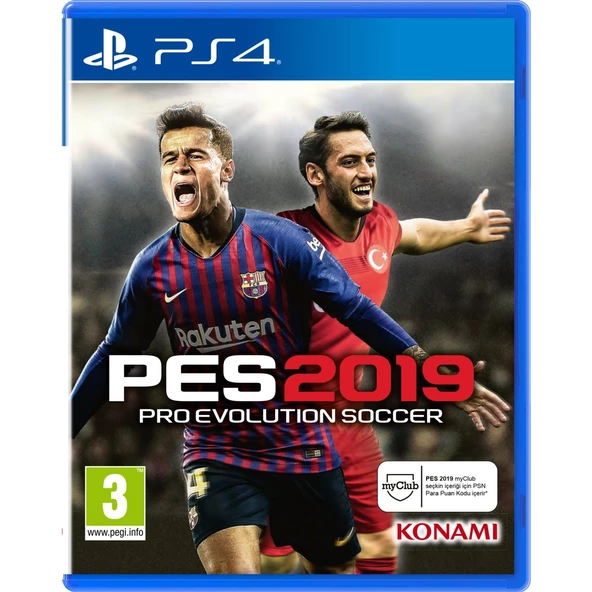 Pes 2019 Ps4 Oyun ürün görseli 1
