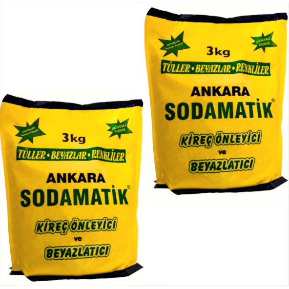 ANKARA SODAMATİK (3 Kg x 2 Adet) ürün görseli 1