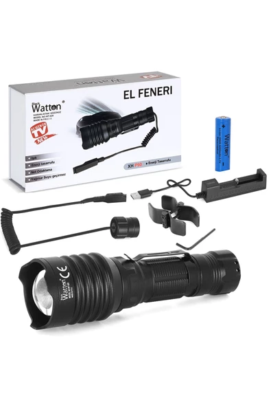 Watton TG-10 WT-620 ŞARJLI SÜPER FENER ürün görseli 1