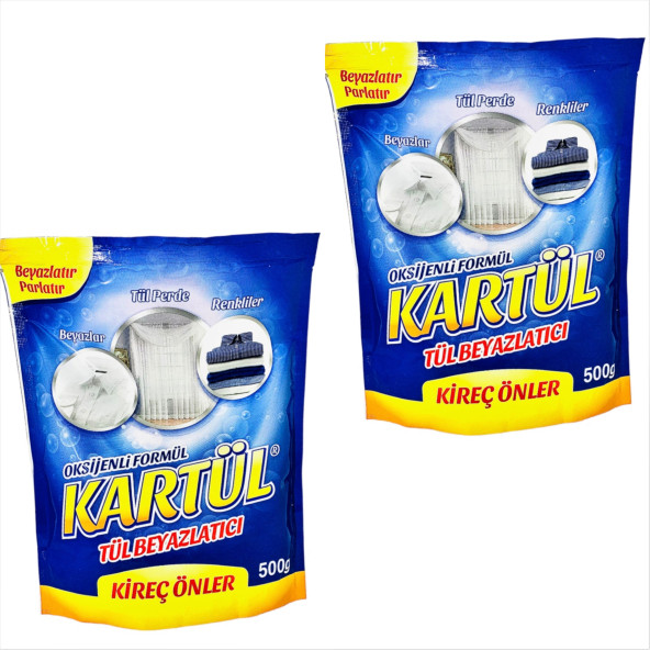 KARTÜL TÜL BEYAZLATICI (2'Lİ PAKET) ürün görseli 1