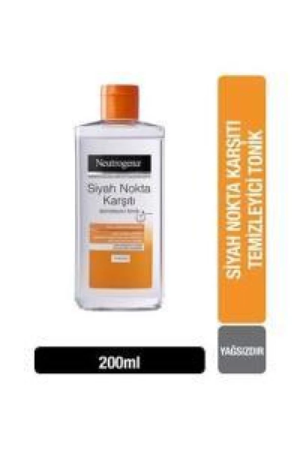 Neutrogena Siyah Nokta Karşıtı Temizleyici Yağsız Tonik 200 Ml ürün görseli 1