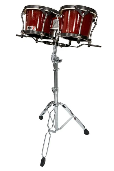 Midex BG-230ST Standlı Özel İşçilik Kırmızı Bongo Siam Meşesi Doğal Deri ürün görseli 1