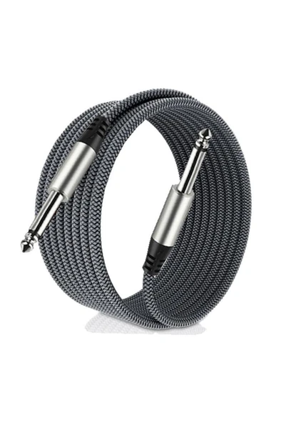 Midex DS3 Enstrüman Jack Kablosu 6.35 mm Jak Kablo 3 Metre ürün görseli 1