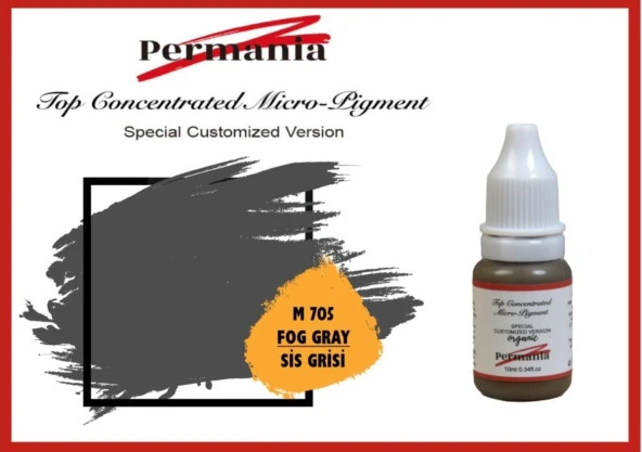 Fontenay Permania Kalıcı Makyaj Boyası Kaş Boyası Sis Grisi 10ml ürün görseli 1