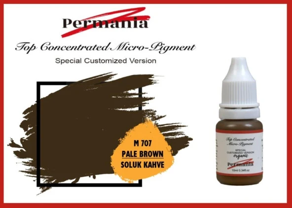 Fontenay Permania Kalıcı Makyaj Boyası Kaş Boyası Soluk Kahve 10ml ürün görseli 1