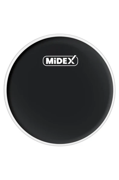 Midex DR-18BK Siyah Renk 18 İnç Bas Kick Bateri Davul Derisi Drumhead 18'' inch (45.72 cm) ürün görseli 1