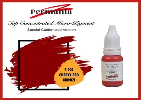 Fontenay Permania Kalıcı Makyaj Boyası Dudak Boyası Kırmızı 10ml ürün görseli 1