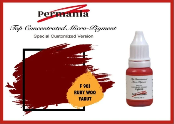 Fontenay Permania Kalıcı Makyaj Boyası Dudak Boyası Yakut 10ml ürün görseli 1