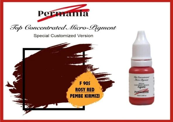Fontenay Permania Kalıcı Makyaj Boyası Dudak Boyası Pembe Kırmızısı 10ml ürün görseli 1