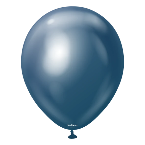 Krom Gece Mavisi Balon 12 inç ürün görseli 1
