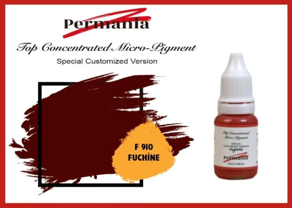 Fontenay Permania Kalıcı Makyaj Boyası Dudak Boyası Fuchine 10ml ürün görseli 1
