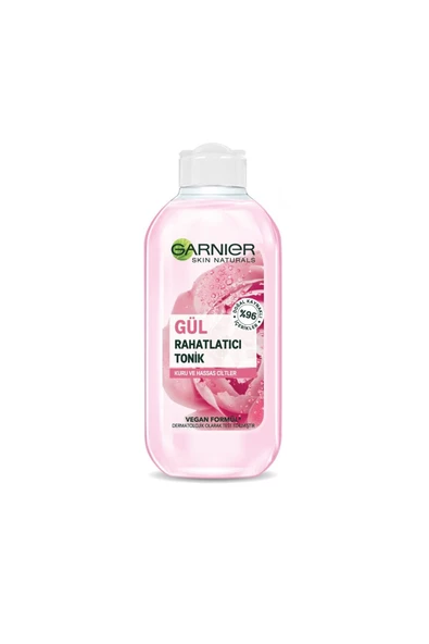 GARNIER BOTANİK TEMİZLEYİCİ TONİK  GÜL SUYU 200ML-HASAS ÇİLT ürün görseli 1