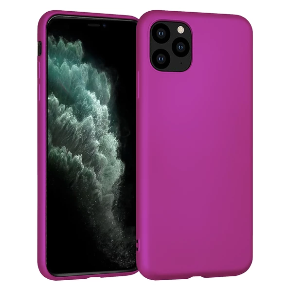 iPhone 11 Pro Kılıf FitCase PremiumS Silikon Arka Kapak - Resim 6