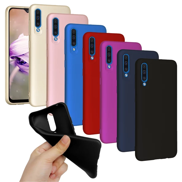 Samsung Galaxy A20s (A207) Kılıf FitCase PremiumS Silikon Arka Kapak ürün görseli 1