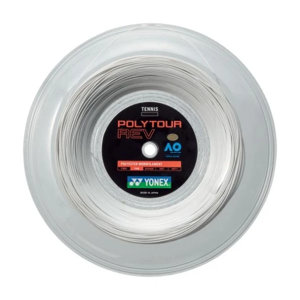 Yonex Poly Tour Rev 1.20 12M Beyaz Tenis Kordajı ürün görseli 1