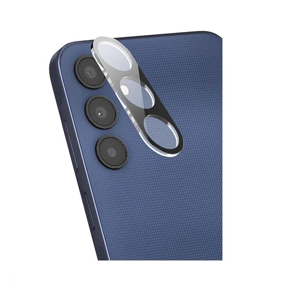 Vendas Samsung Galaxy A25 Uyumlu Tam Kaplama 3D Kamera Lens Ekran Koruyucu ürün görseli 1