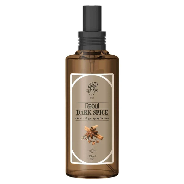 Rebul 100 ml Sprey Kolonya  - kutusuz Dark Spice ürün görseli 1