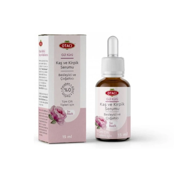 Otacı Gül Kürü Kaş Kirpik Bakım Serumu 15 ml ürün görseli 1