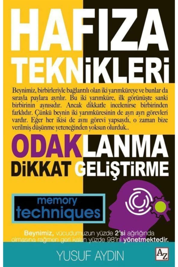 Hafıza Teknikleri-Yusuf Aydın ürün görseli 1