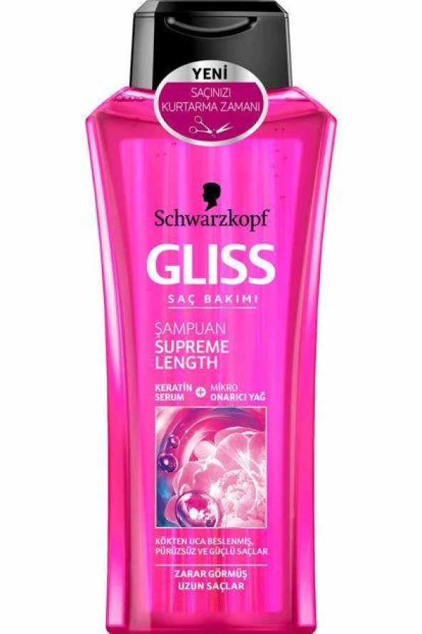 Gliss Şampuan Supreme Length 400 Ml ürün görseli 1