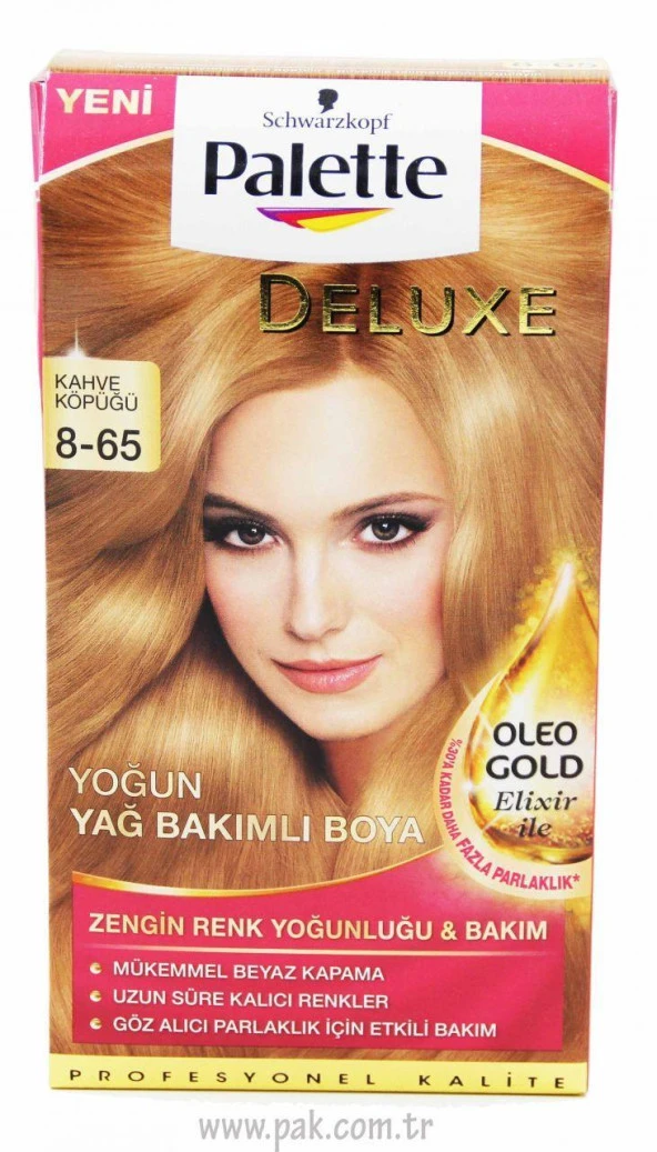 Palette Deluxe Saç Boyası 8.65 Kahve Köpüğü ürün görseli 1
