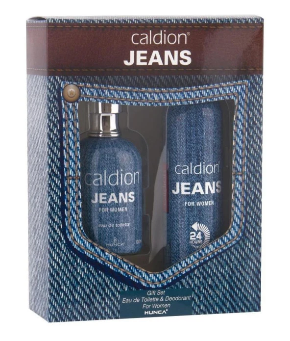 Caldion Jeans Set 100 ML + 150 ml Deodorant Bayan ürün görseli 1