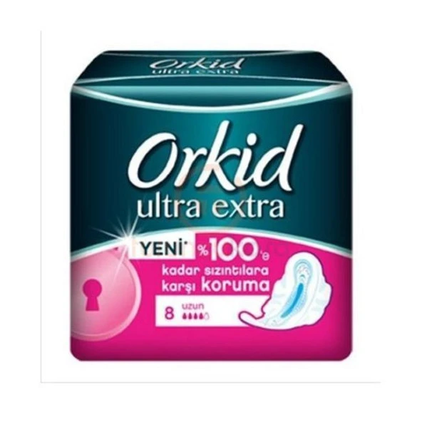 Orkid Ultra Extra 7 Li Hijyenik Ped Uzun ürün görseli 1