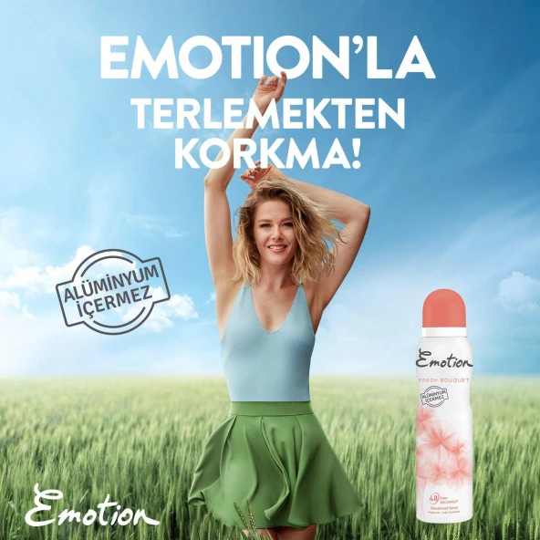 Emotion Deodorant Fresh Bouquet 150 ml Bayan - Resim 4
