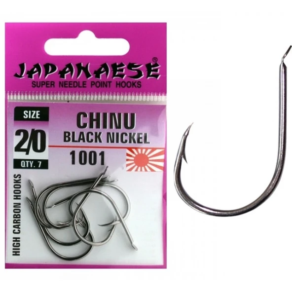Japanese Chinu Carbon Black Nickel 1001 Olta İğnesi ürün görseli 1