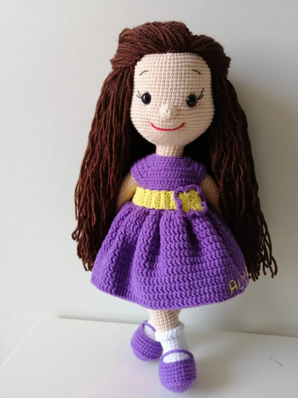 Alya Bebek Amigurumi Organik Oyuncak ürün görseli 1