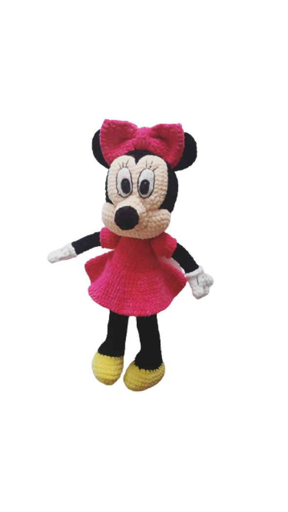 Pembeli Minnie Mouse Amigurumi Organik Oyuncak ürün görseli 1