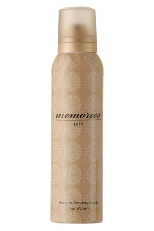 Hunca Memories Gold 150 ml Kadın Parfüm Deodorant ürün görseli 1