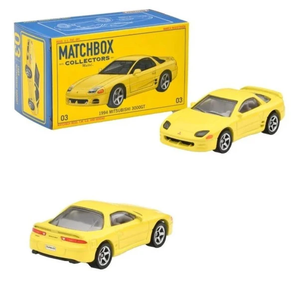 Matchbox Koleksiyon Araçları 70. Yıl Özel Seri GBJ48 - HVW18 1994 MITSUBISHI 3000GT ürün görseli 1