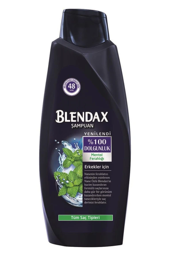 Blendax Şampuan 550 ml Erkek Mentollü ürün görseli 1