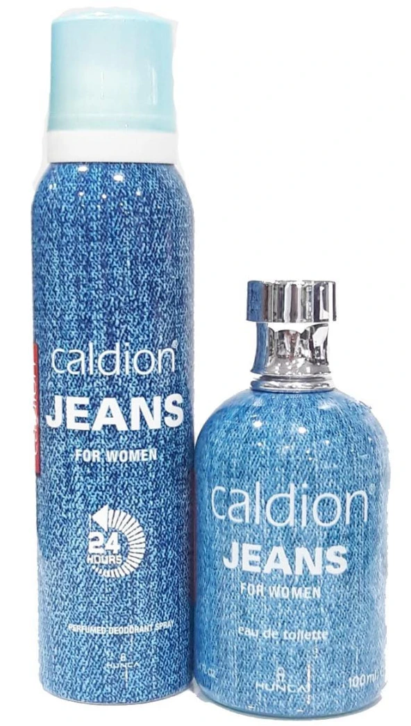 Caldion Jeans Bayan 100 ML Edt + 150 ml Deodorant kutusuz ürün görseli 1